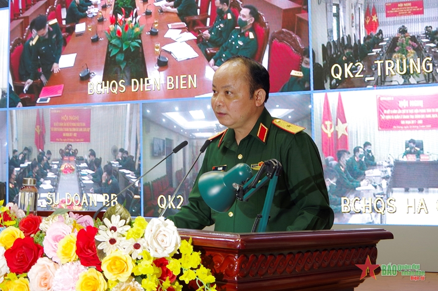 Quân khu 2 sơ kết 5 năm lần thứ tư phong trào thi đua xây dựng và quản lý doanh trại